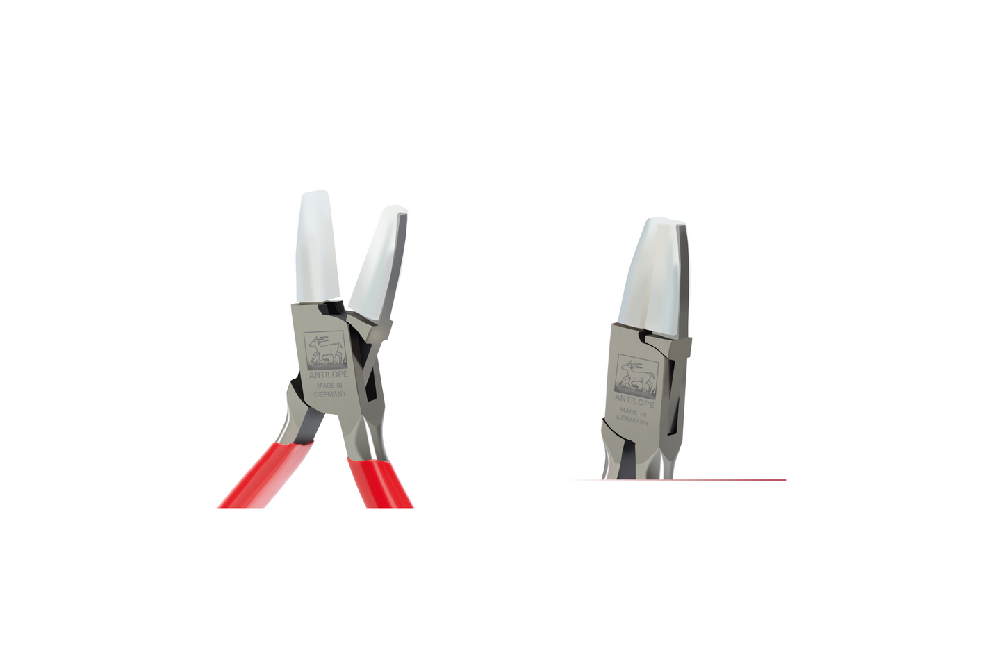 04 020 133 Pinza piatta ANTILOPE con ganasce in plastica