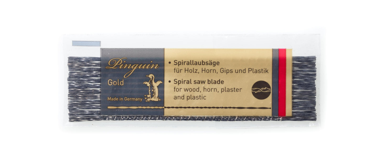 51 014 PINGUIN GOLD – Lame da traforo a spirale per tagli in tutte le direzioni