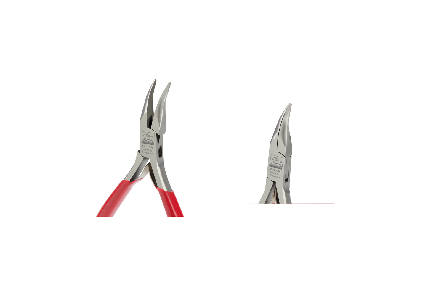 04 032 001 Tenagliolo ANTILOPE® curvo liscio 120mm