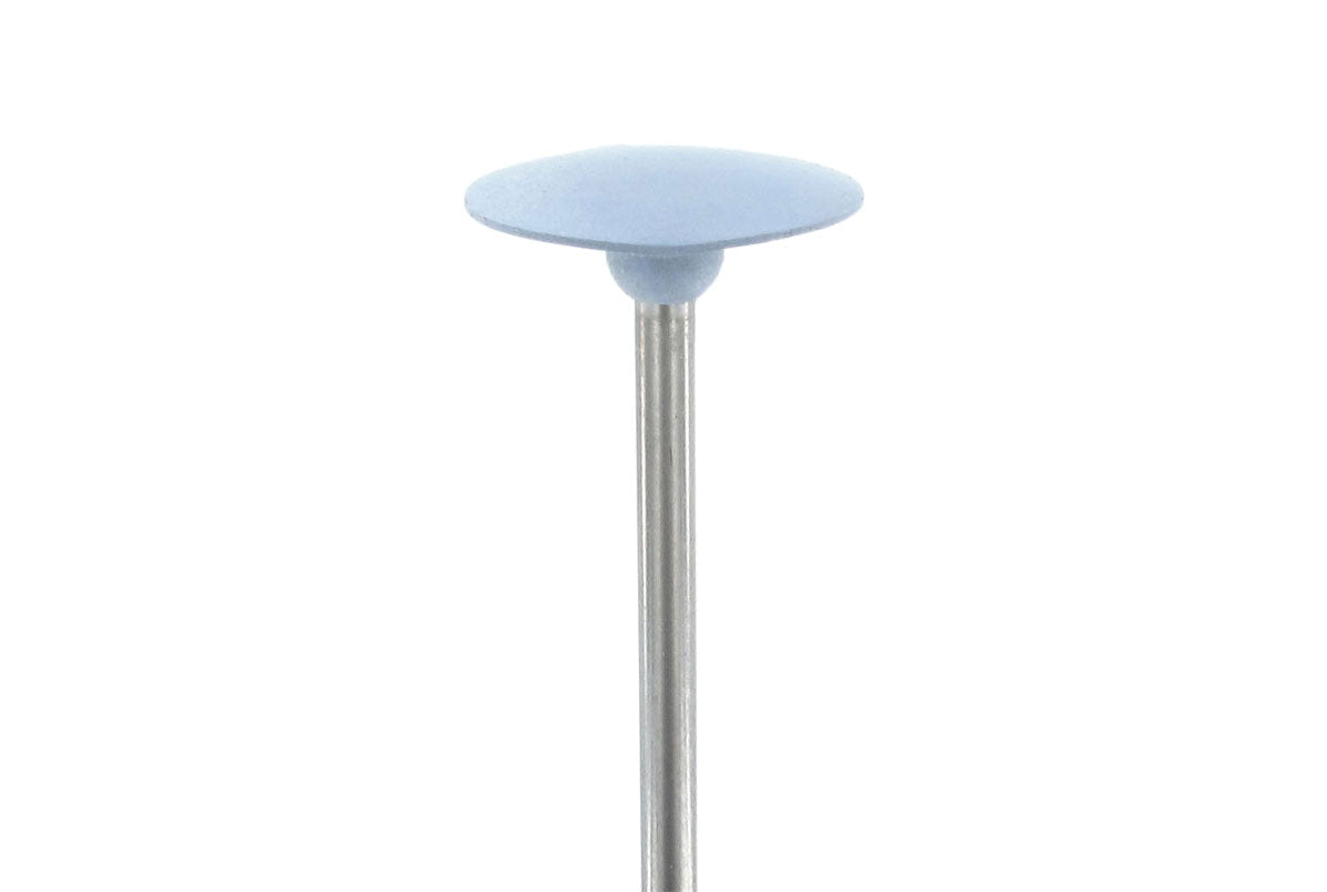 06 002 005 Gommino in silicone azzurro ANTILOPE® per lucidatura leggera con gambo