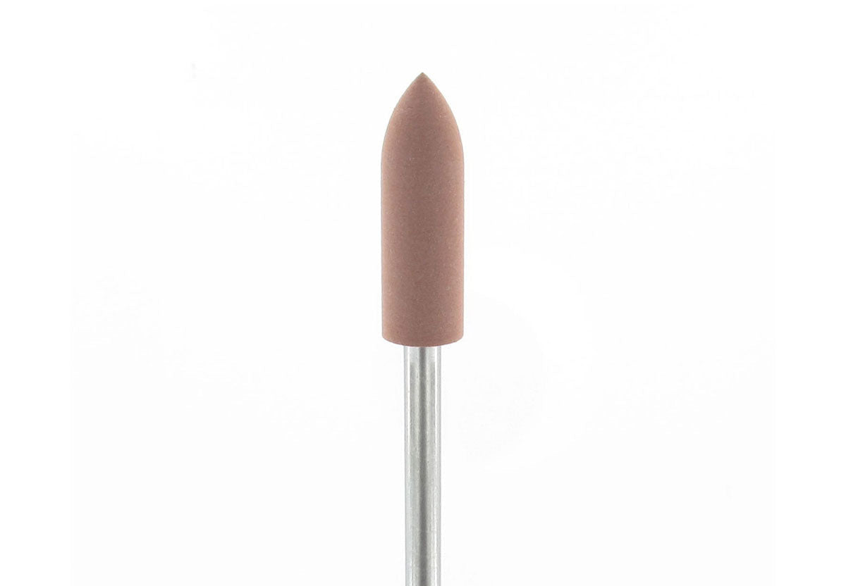 06 012 003 Gommino in silicone marrone NIQUA® per sgrossatura leggera con gambo