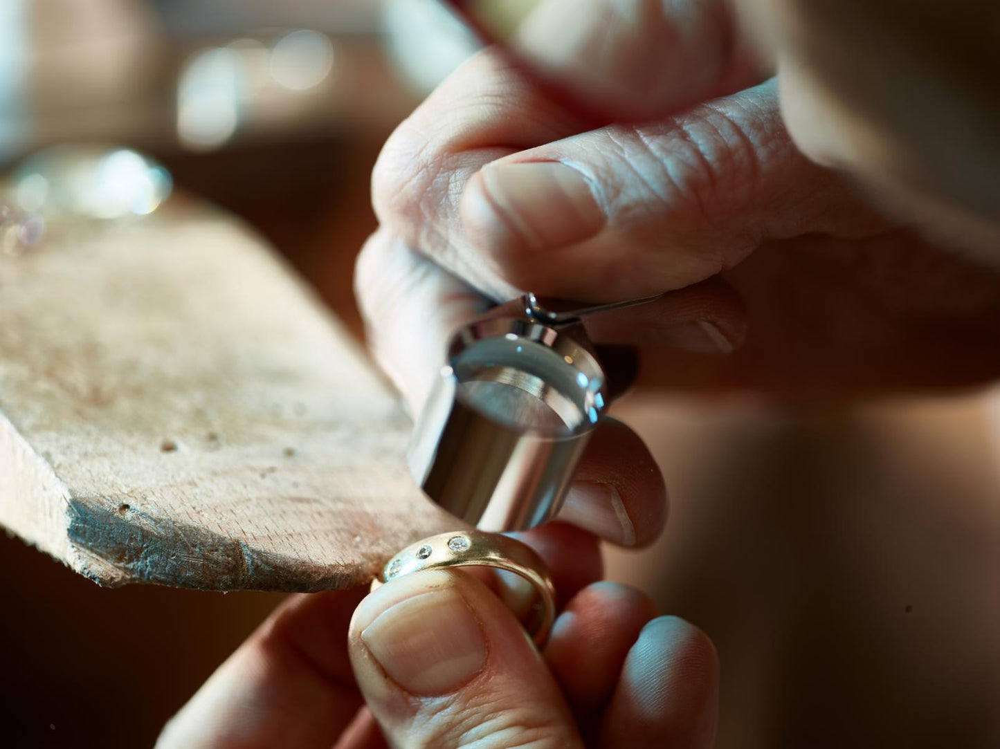 12 020 001 Lente NIQUA 10 ingrandimenti - cromo