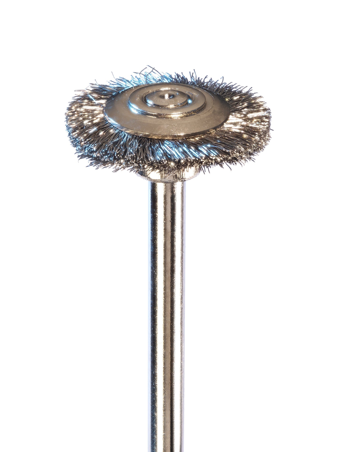 05 086 012 NIQUA Spazzola in acciaio Ø 12mm con gambo