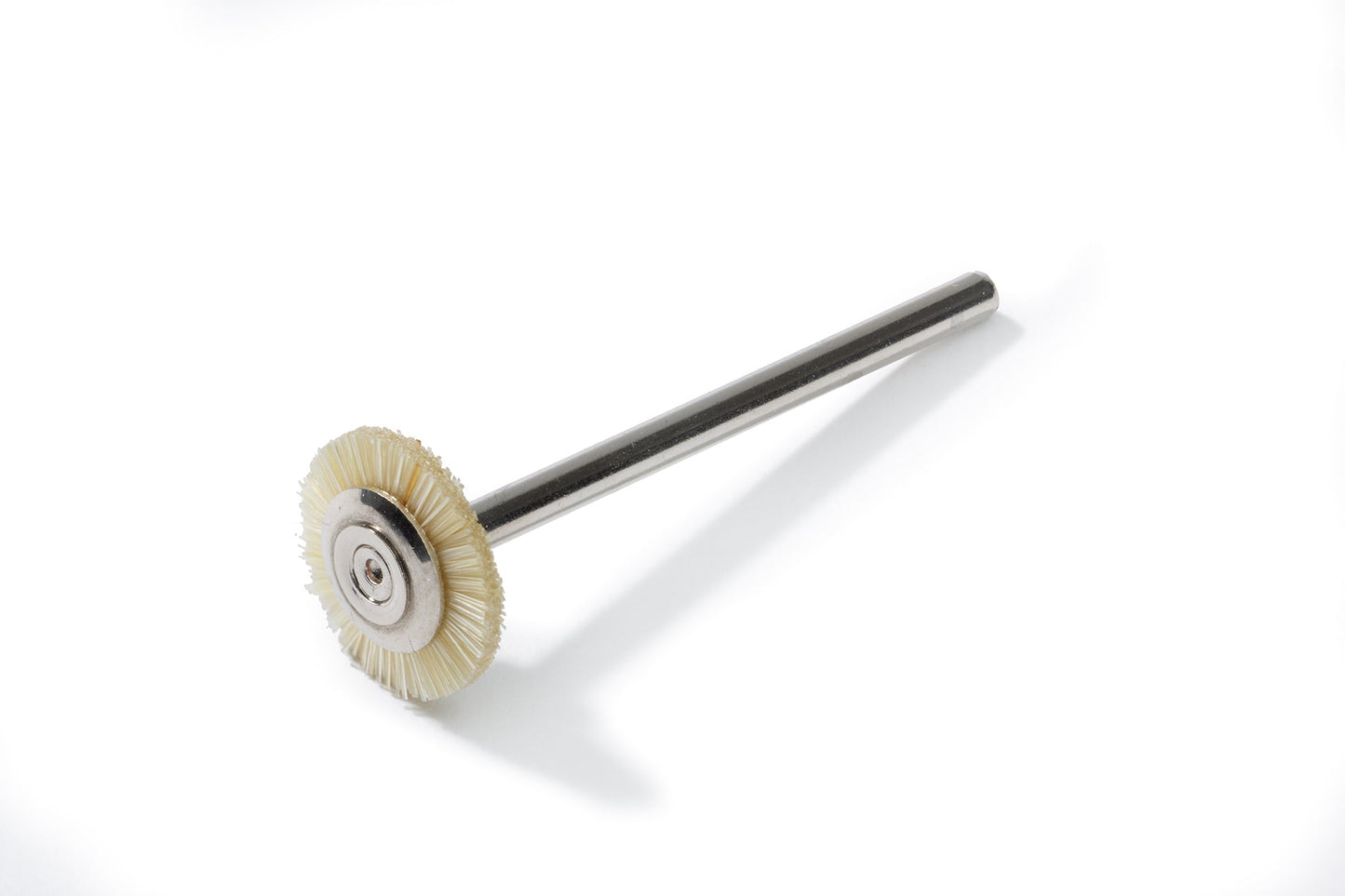 05 081 012 NIQUA® Spazzola setola bianca Ø 12mm con gambo