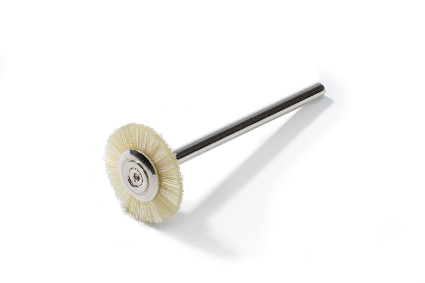 05 081 014 NIQUA® Spazzola setola bianca Ø 14mm con gambo