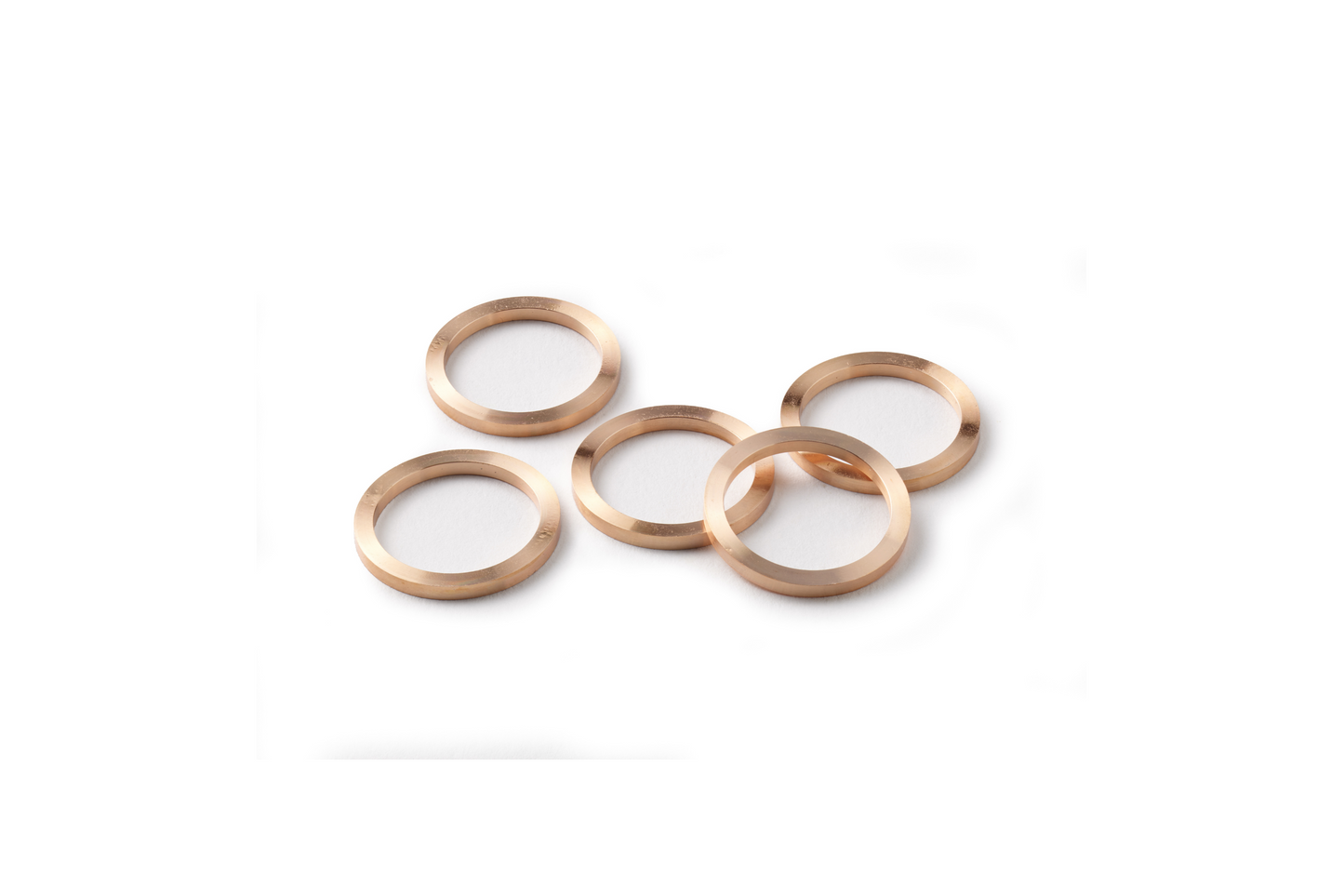 08 200 001 NIQUA® Anelli da Esercizio in Bronzo Fosforoso - Ø 21 x 1,7 mm