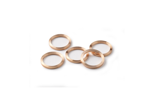 08 200 001 NIQUA® Anelli da Esercizio in Bronzo Fosforoso - Ø 21 x 1,7 mm