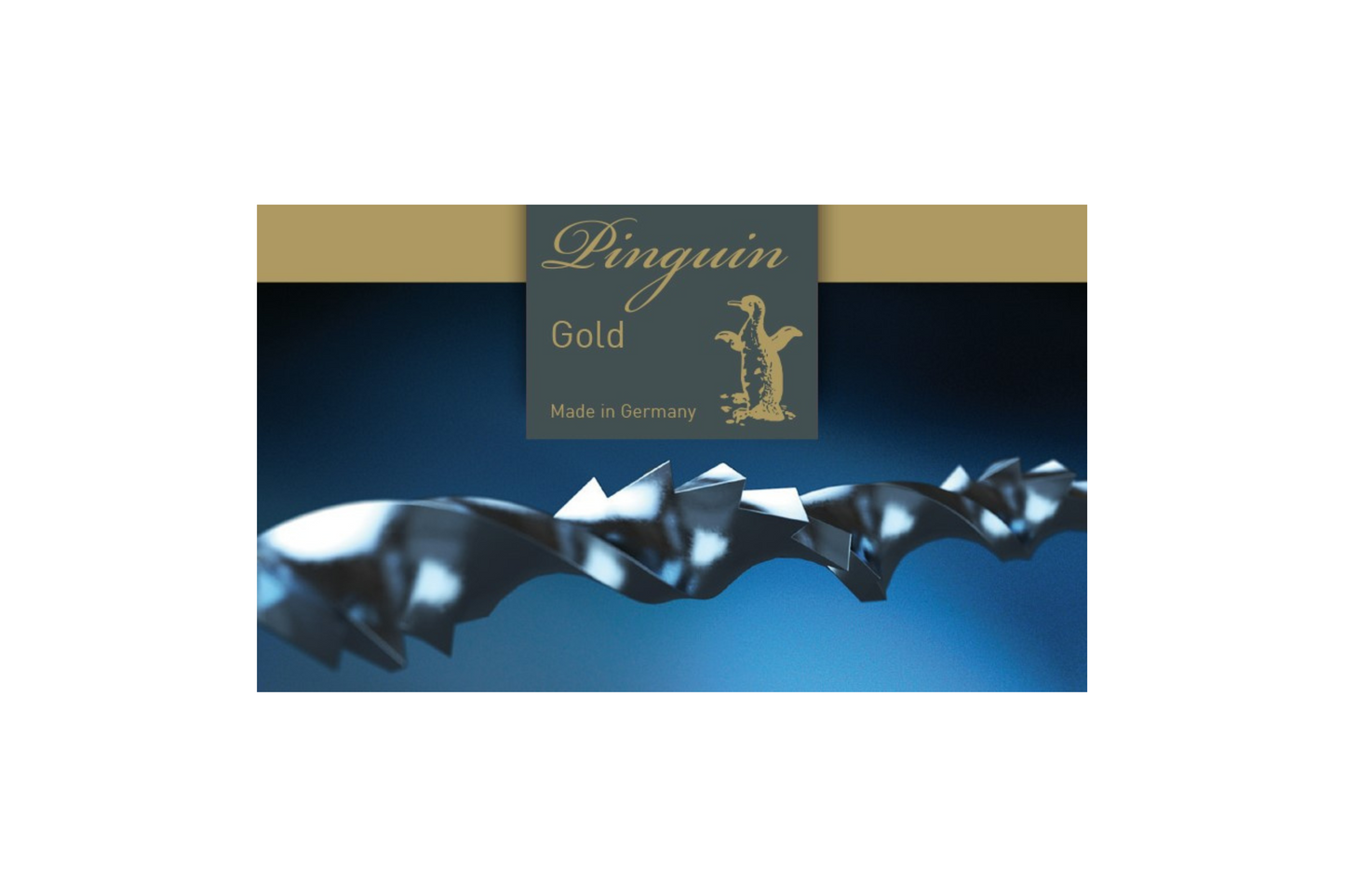 51 014 PINGUIN GOLD – Lame da traforo a spirale per tagli in tutte le direzioni