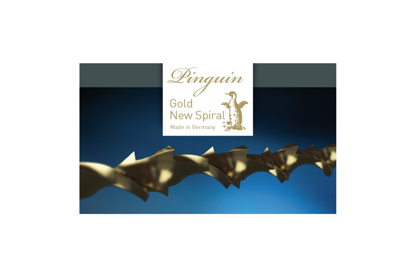 51 016 PINGUIN GOLD NEW SPIRAL – Lame da traforo a spirale per tagli multidirezionali