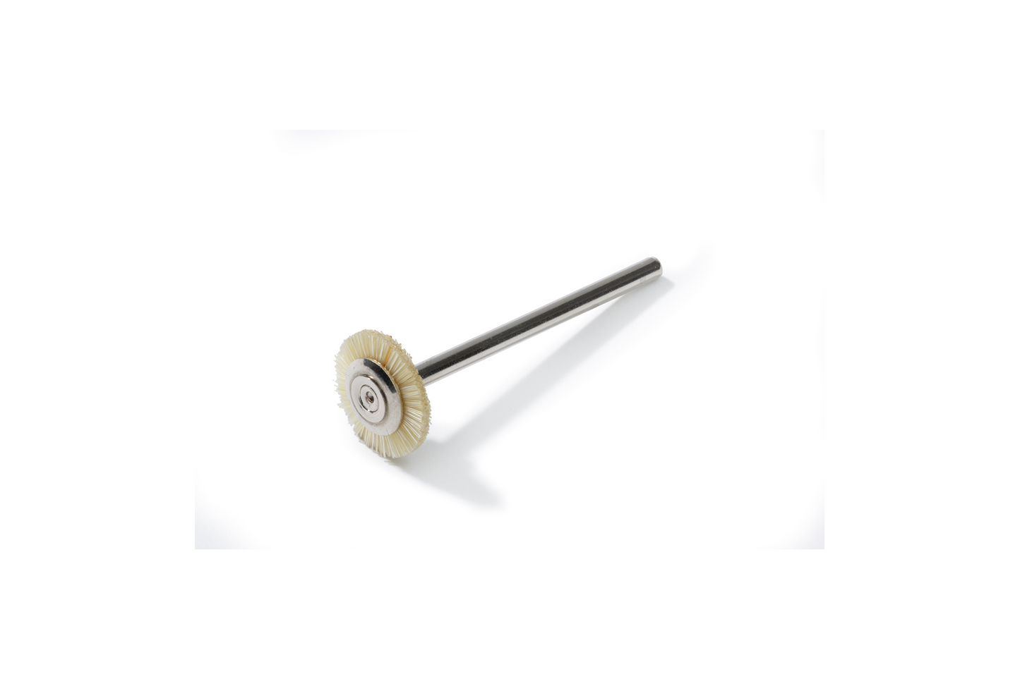 05 081 012 NIQUA® Spazzola setola bianca Ø 12mm con gambo
