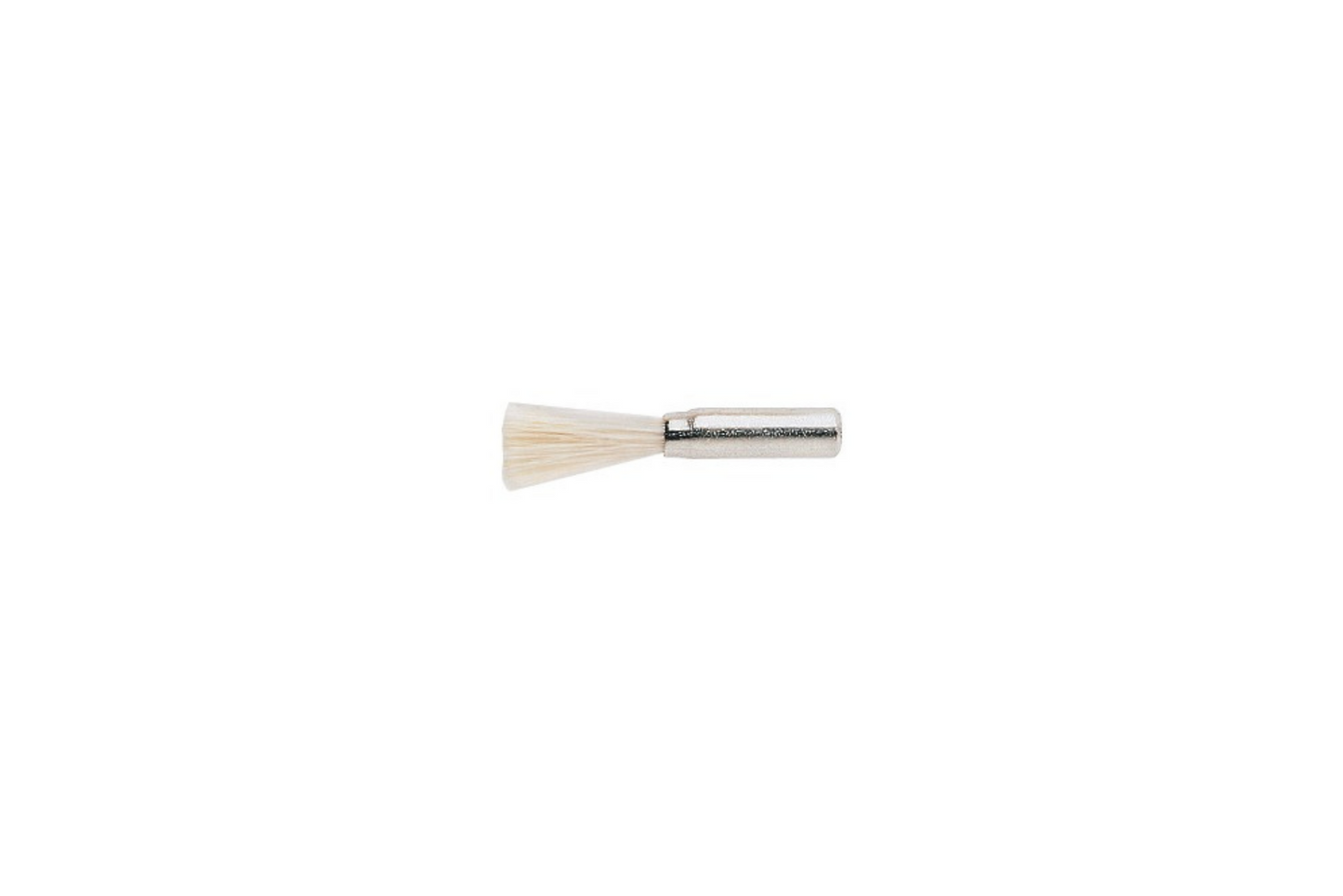05 000 003 Mini Spazzola NIQUA® in Pelo di Capra Bianco – 3x8mm