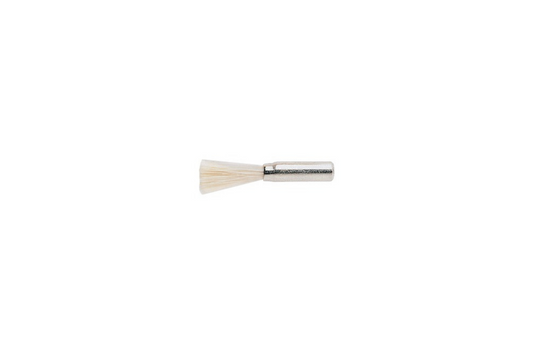 05 000 003 Mini Spazzola NIQUA® in Pelo di Capra Bianco – 3x8mm