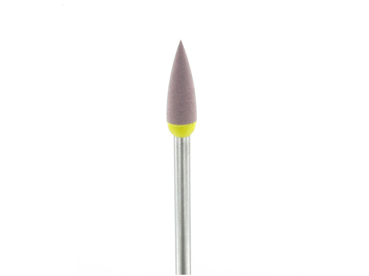 06 050 001 Gommino Diamantato NIQUA® a Fiamma Ø 4 × 13 mm – Per Leghe di Platino