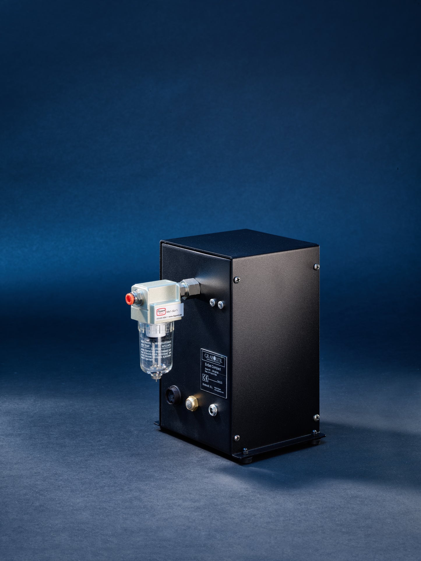 NIQUA Enset Compact con Manipolo "The Rocket" – Sistema Pneumatico Professionale Completo per Incisione