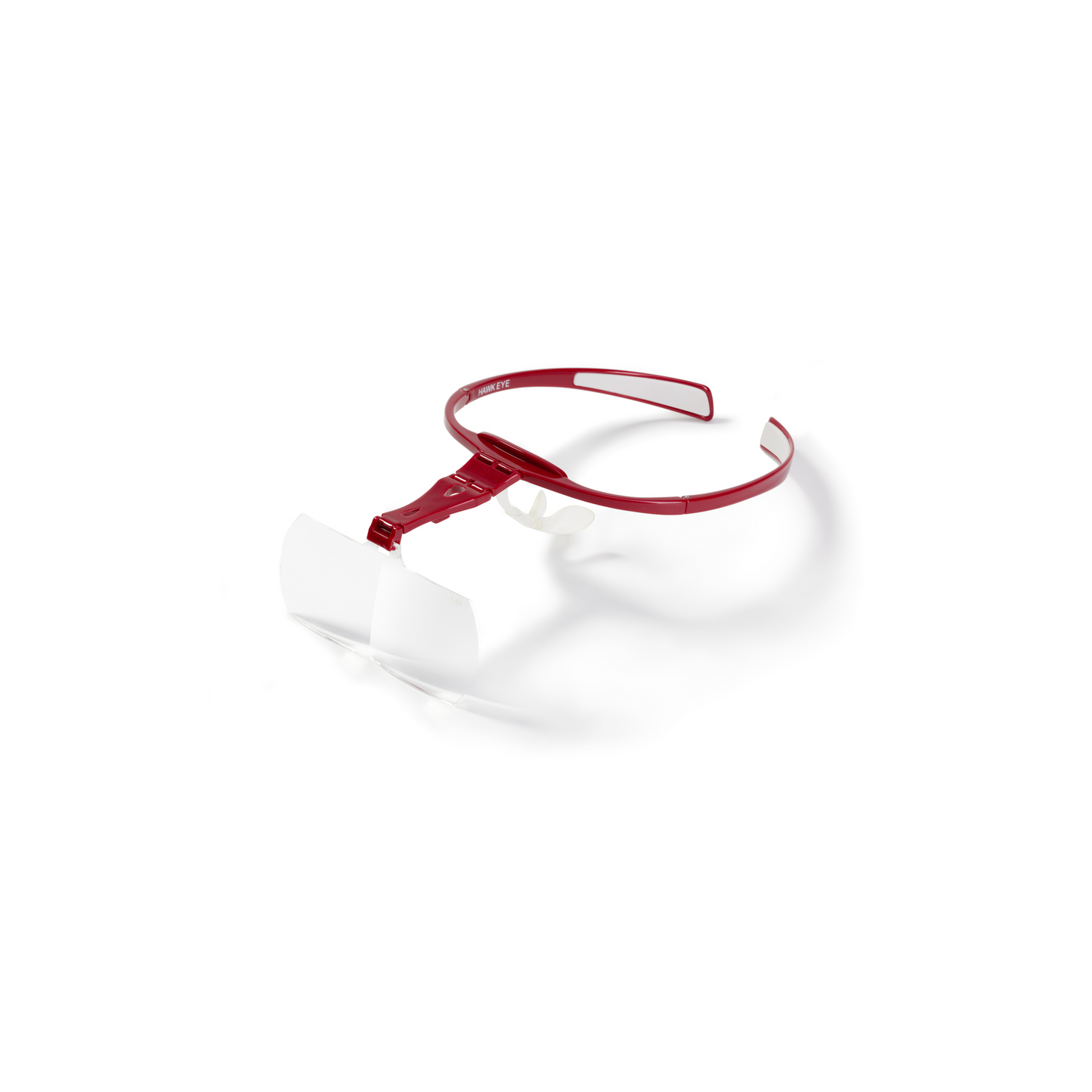 16 000 025 Occhiali "HEAD LOUPE" maggiorati con lente 2x - rossi