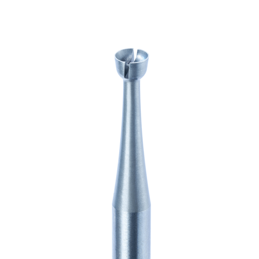 Frese in acciaio NIQUA SUPER Q® figura 2C1 a scodella rotonda con scarico