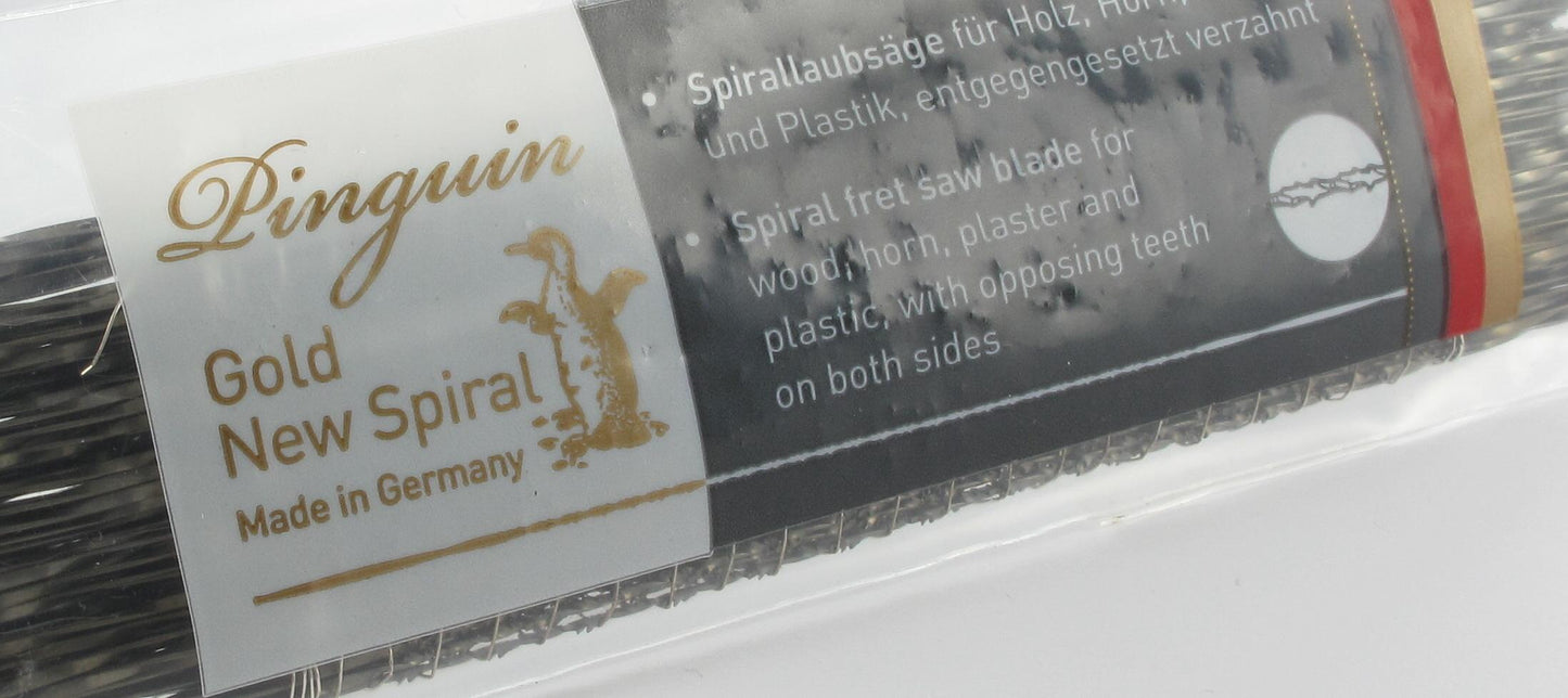 51 016 PINGUIN GOLD NEW SPIRAL – Lame da traforo a spirale per tagli multidirezionali