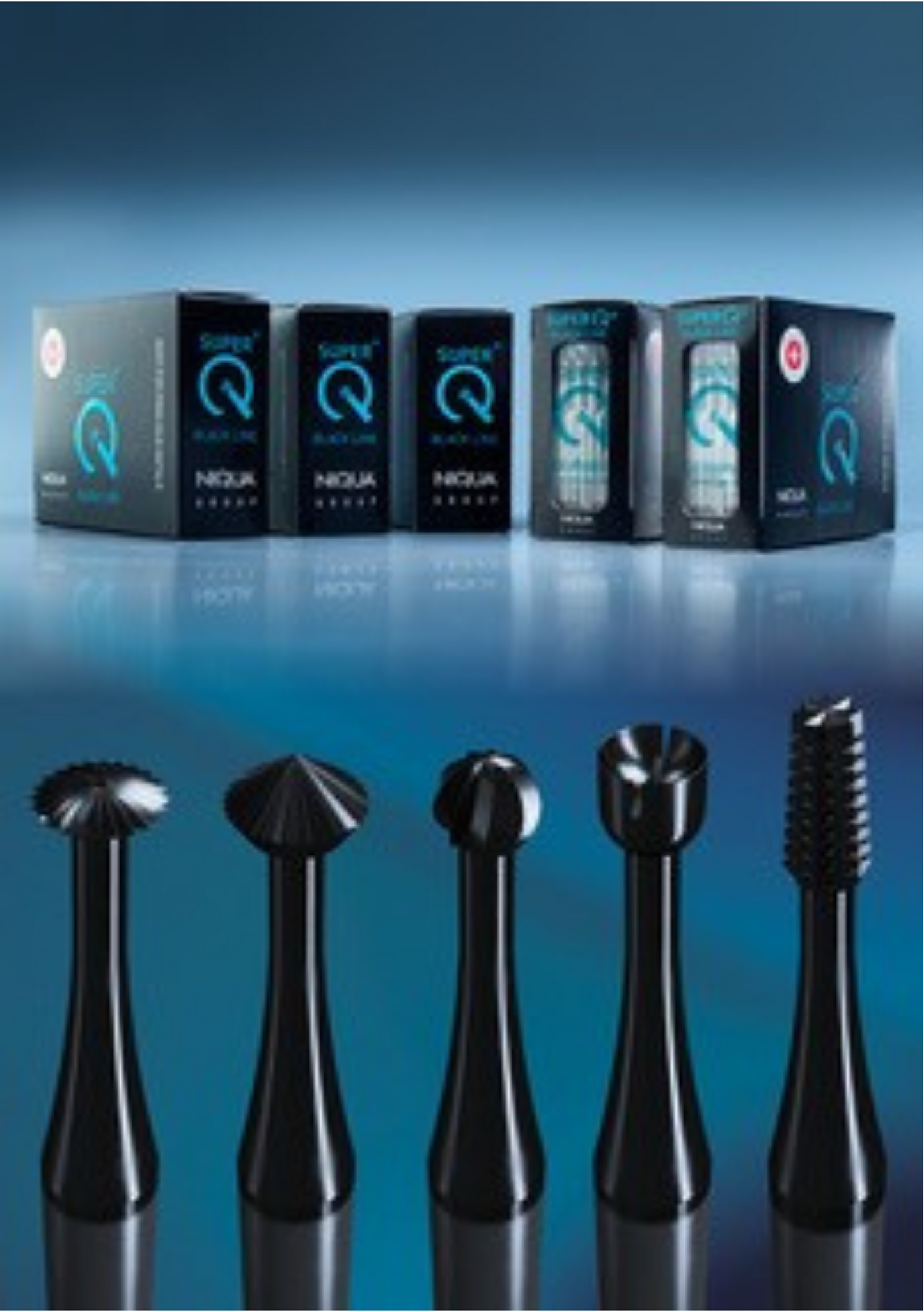 03 148 Fresa pera SUPER Q® Black Line “80”