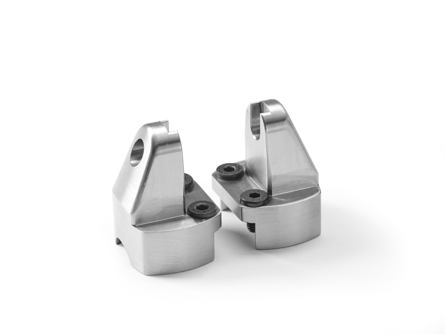 03 096 003 Ganasce di serraggio in acciaio inox per sistema di bloccaggio ad anello delle sfere di incisione NIQUA Ø 100 / 80 mm