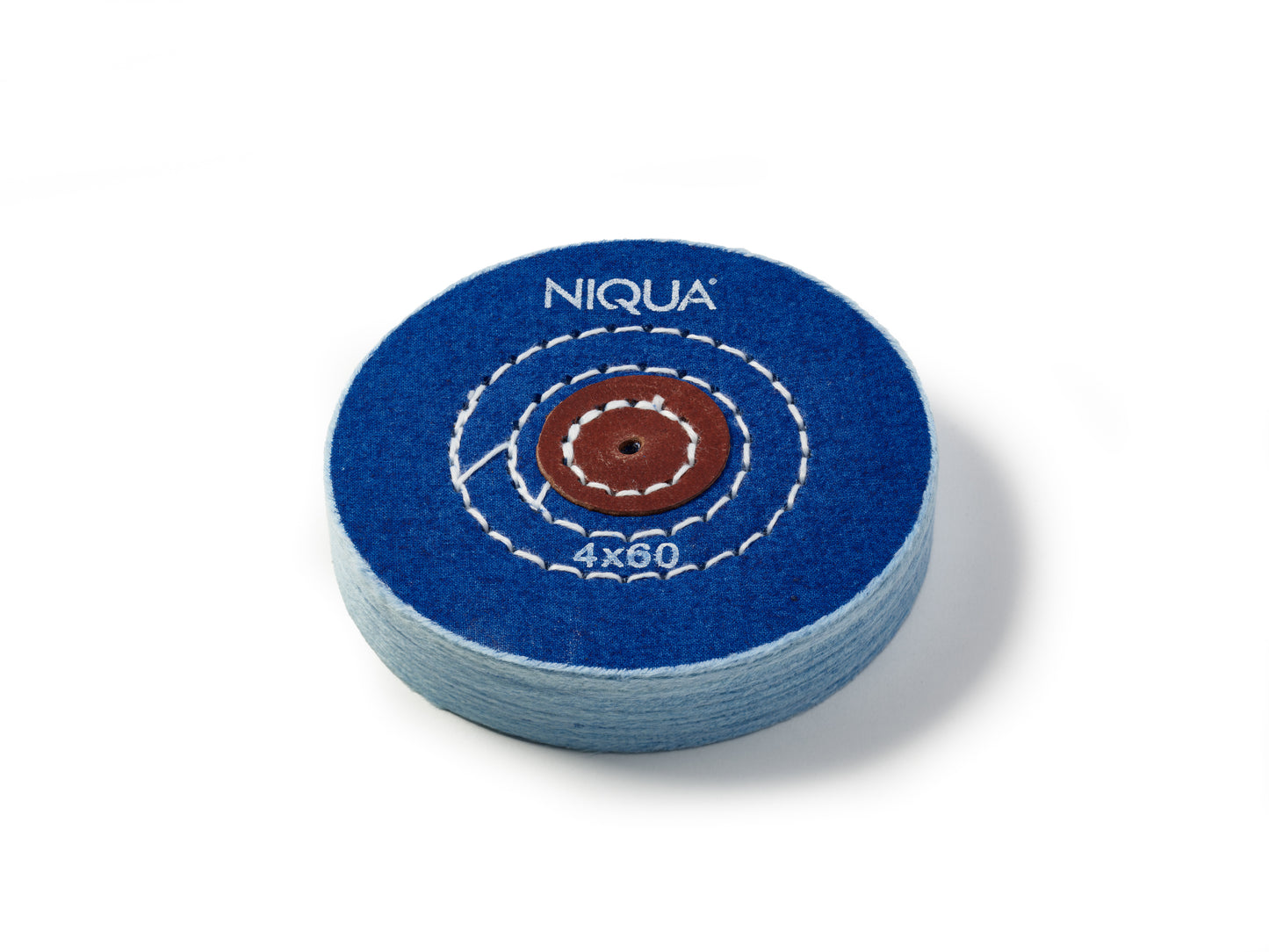 06 202 460 NIQUA® spazzola circolare tessuto - blu 4 x 60