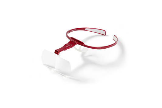 16 000 025 Occhiali "HEAD LOUPE" maggiorati con lente 2x ROSSI