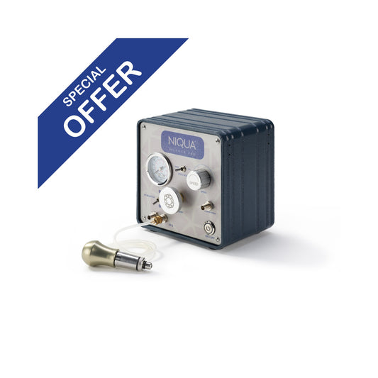 NIQUA SILENCE PRO con Manipolo "The Rocket" – Sistema Pneumatico Premium per Incisione