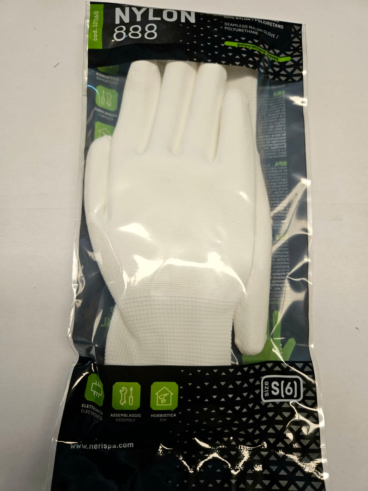 12 220 Guanti di cotone per pulitrice