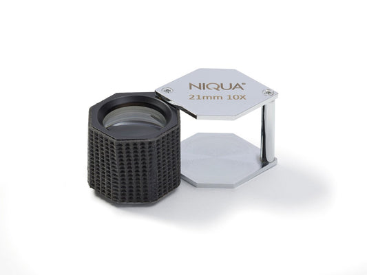 12 020 003 Lente NIQUA esagonale 10x