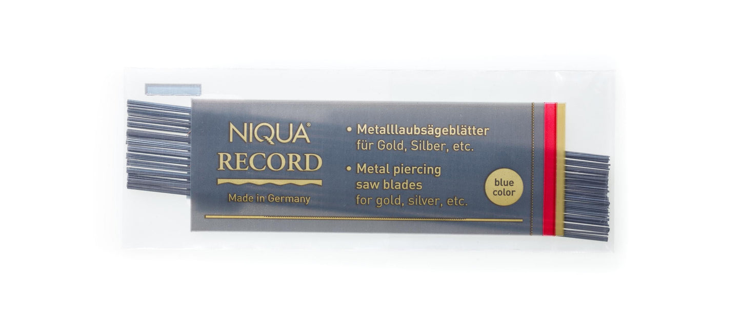 01 005 Lame per gioiellieri NIQUA RECORD blu