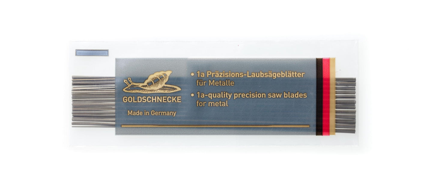 01 035/ 037 Lame per gioiellieri GOLDSCHNECKE 130mm / 160mm