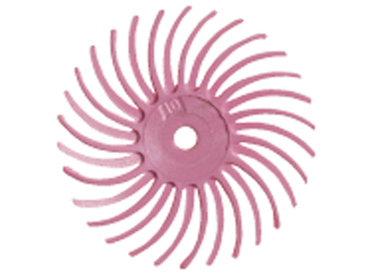 05 063 019  Spazzole "HABRAS" rosa diam. 19mm per pulitura leggera