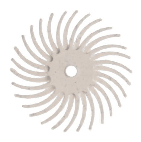 05 066 019  Spazzole "HABRAS" bianche diam. 19mm per sgrossatura e levigatura leggera