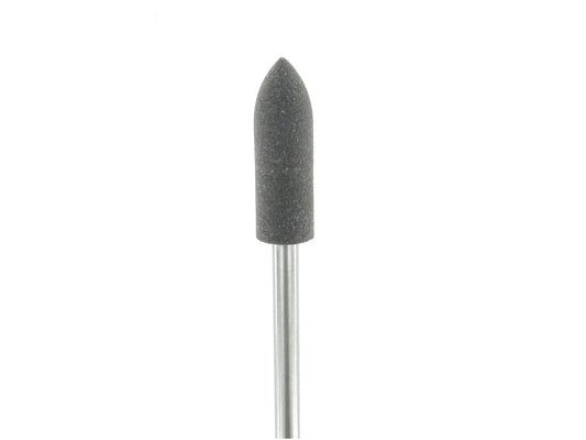 06 001 003 Gommino in silicone grigio ANTILOPE® per sgrossatura leggera con gambo mm. 2,35