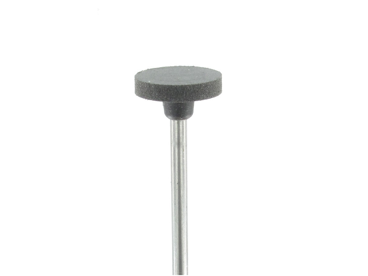06 001 004 Gommino in silicone grigio ANTILOPE® per sgrossatura leggera con gambo mm. 2,35
