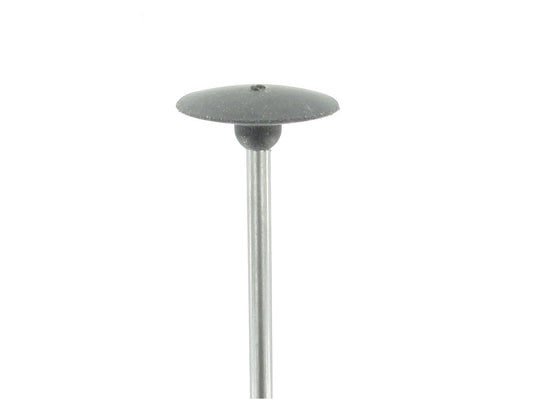 06 001 005 Gommino in silicone grigio ANTILOPE® per sgrossatura leggera con gambo mm. 2,35