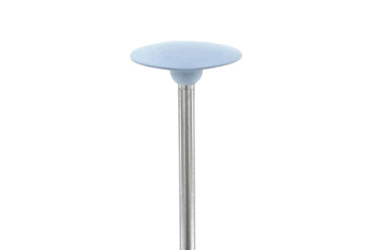 06 002 005 Gommino in silicone azzurro ANTILOPE® per lucidatura leggera con gambo