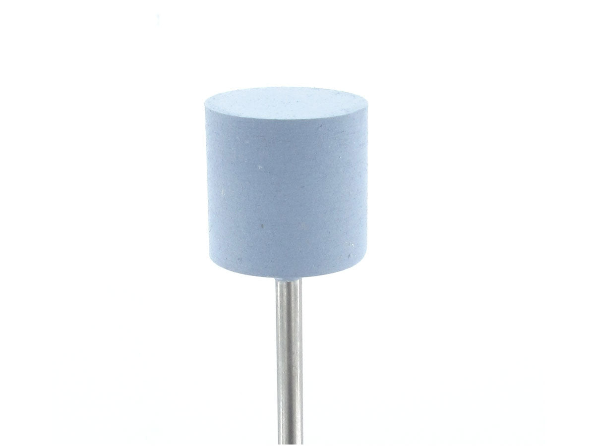 06 002 006 Gommino in silicone azzurro ANTILOPE® per lucidatura leggera con gambo