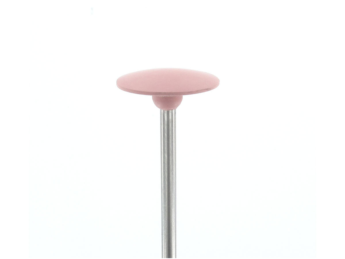 06 003 005 Gommino in silicone rosa ANTILOPE® per brillantatura con gambo