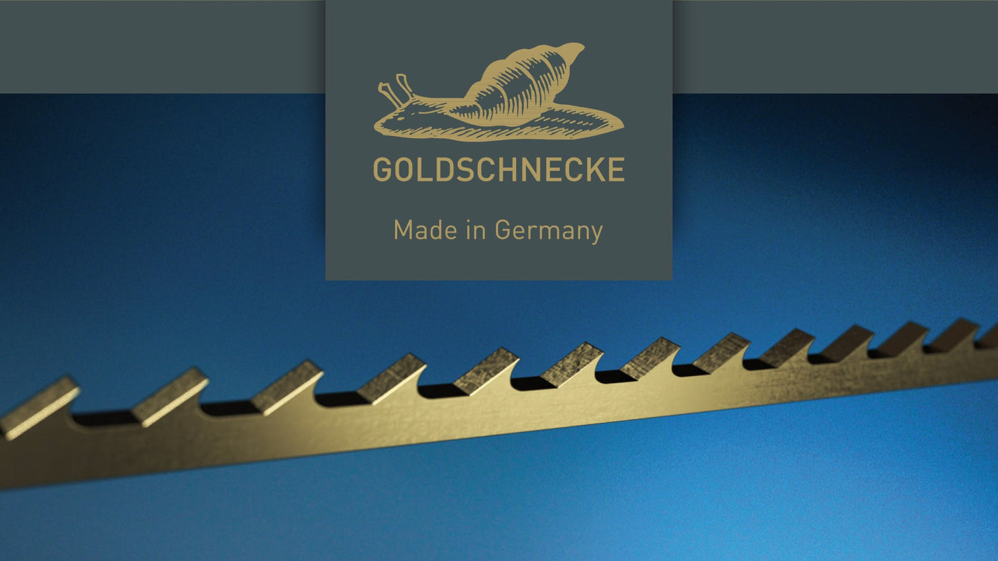 01 035/ 037 Lame per gioiellieri GOLDSCHNECKE 130mm / 160mm