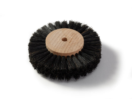 05 033 000 Spazzole setola nera ranghi paralleli diam. 77mm